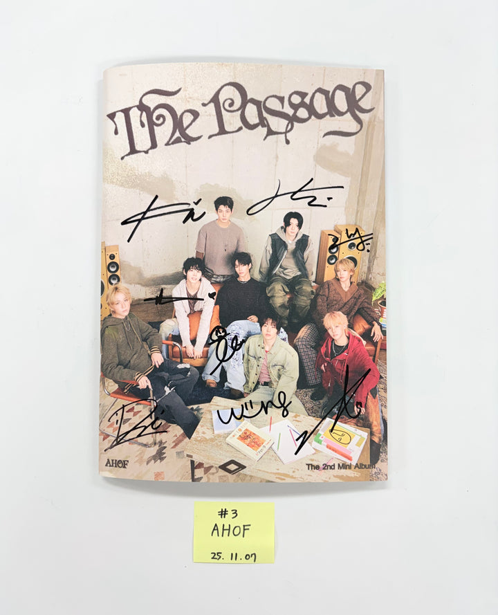 AHOF "The Passage" - Hand Autographed(Signed) Promo Album [25.11.07]