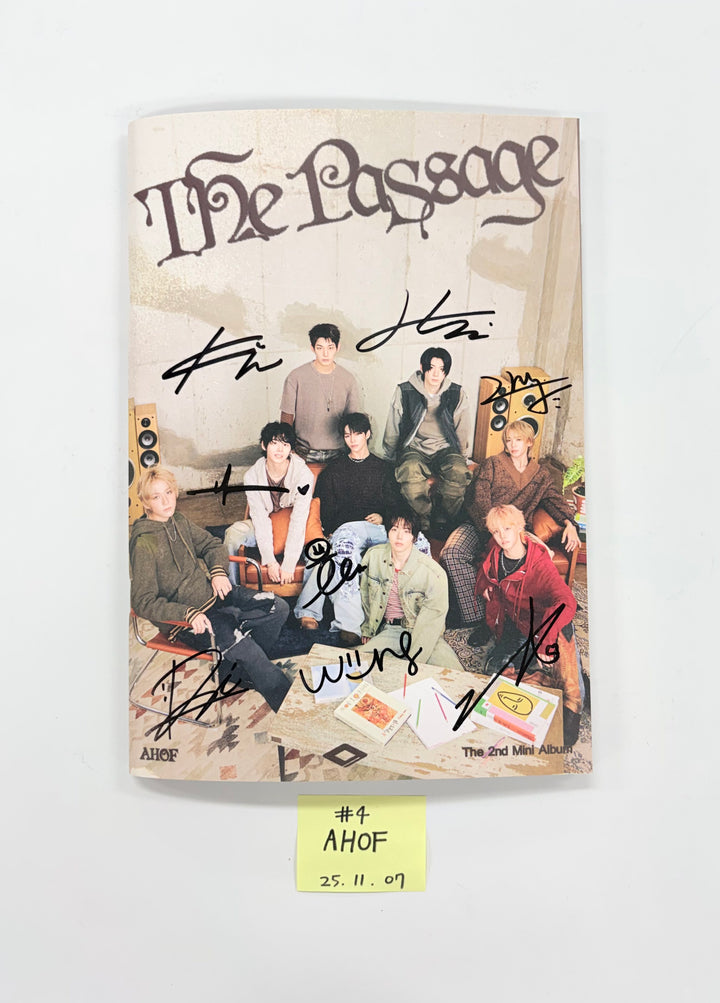 AHOF "The Passage" - Hand Autographed(Signed) Promo Album [25.11.07]