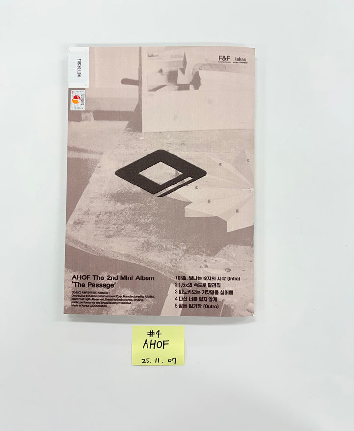 AHOF "The Passage" - Hand Autographed(Signed) Promo Album [25.11.07]