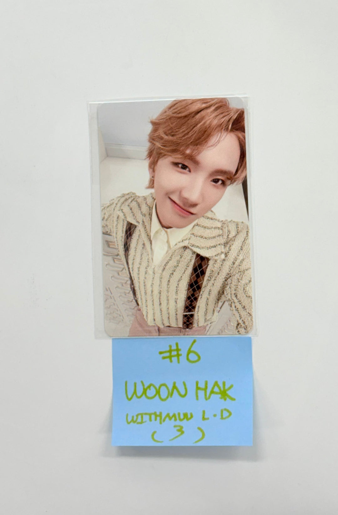 BOYNEXTDOOR  5th EP "The Action" - Withmuu Lucky Draw Event Photocard R2 [25.11.07]