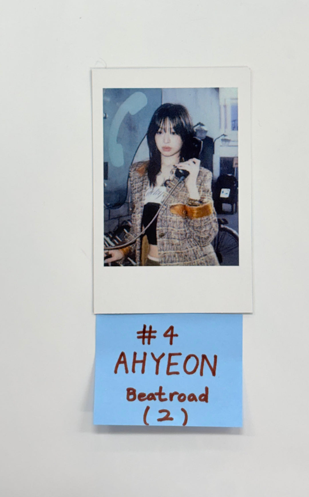 BABYMONSTER "WE GO UP" - Beatroad Fansign Event Polaroid type Photocard [25.11.07]