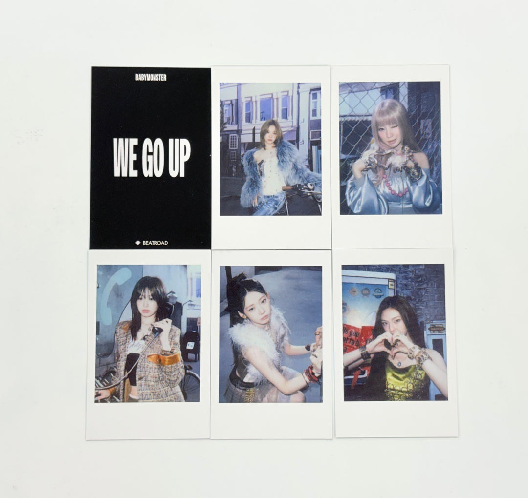 BABYMONSTER "WE GO UP" - Beatroad Fansign Event Polaroid type Photocard [25.11.07]