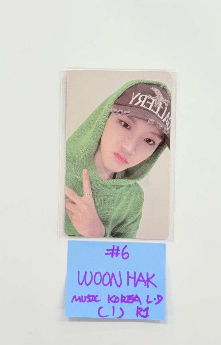 BOYNEXTDOOR  5th EP "The Action" - Music Korea Lucky Draw Event Photocard R1 [25.11.07]