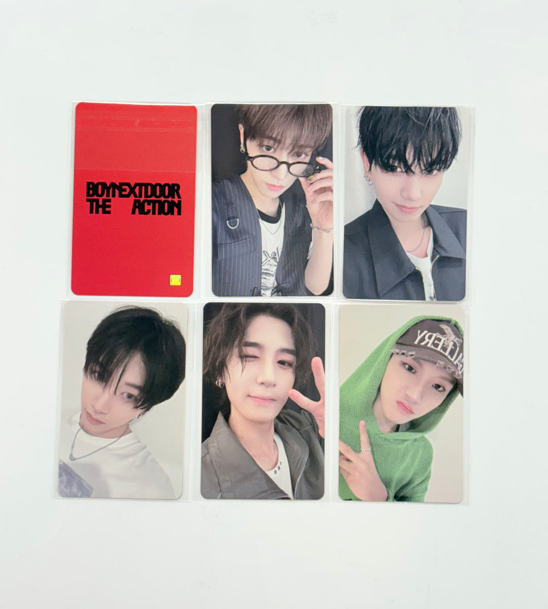 BOYNEXTDOOR  5th EP "The Action" - Music Korea Lucky Draw Event Photocard R1 [25.11.07]