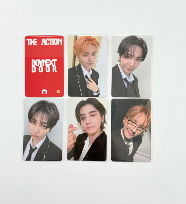 BOYNEXTDOOR  5th EP "The Action" - Music Korea Lucky Draw Event Photocard R2 [25.11.07]