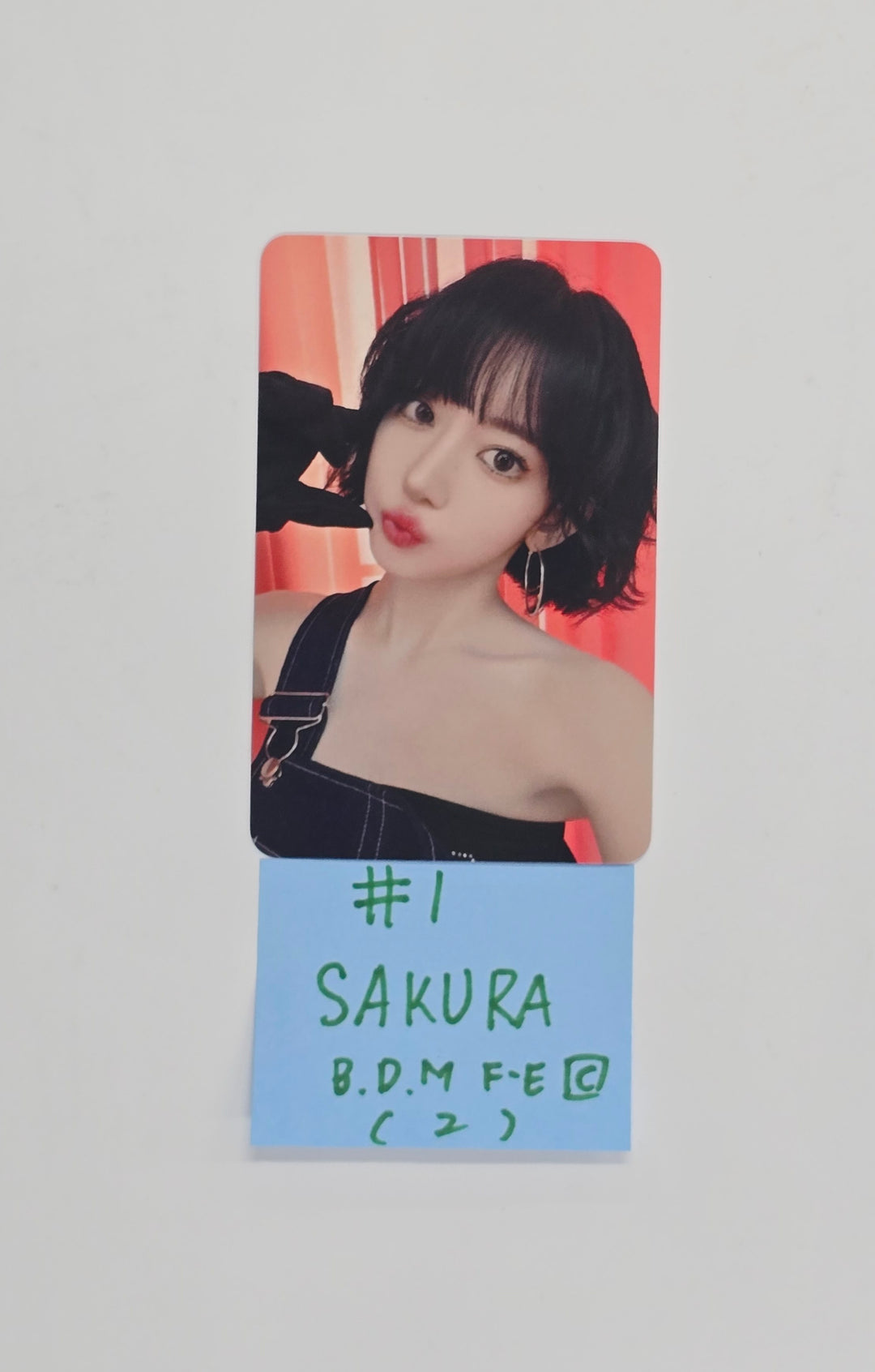 Le Sserafim "SPAGHETTI" - Blue Dream Media Fansign Event Photocard (comepact ver.) [25.11.07]