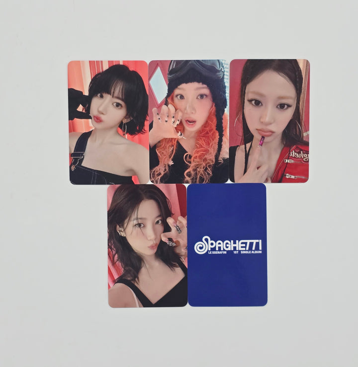 Le Sserafim "SPAGHETTI" - Blue Dream Media Fansign Event Photocard (comepact ver.) [25.11.07]