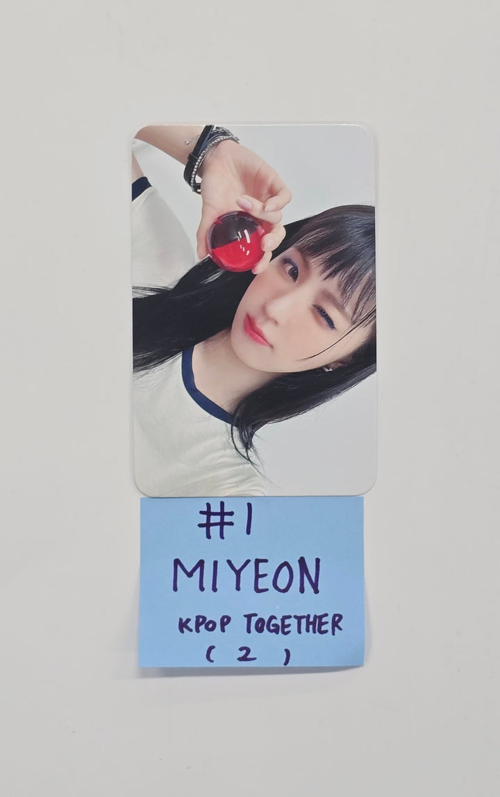 MIYEON (of I-dle) "MY, Lover" - KPOP TOGETHER Pre-Order Benefit Photocard [25.11.07]