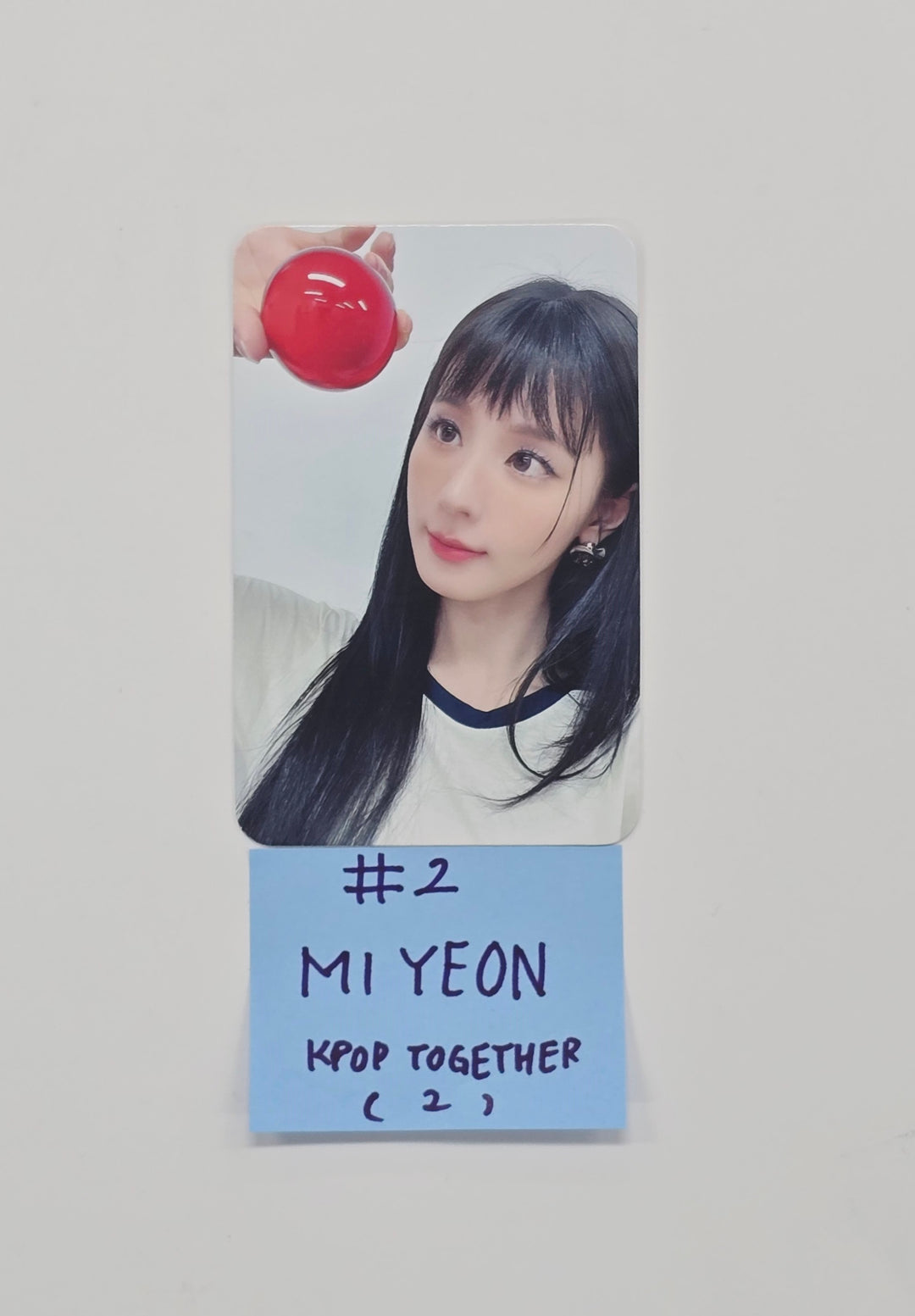 MIYEON (of I-dle) "MY, Lover" - KPOP TOGETHER Pre-Order Benefit Photocard [25.11.07]