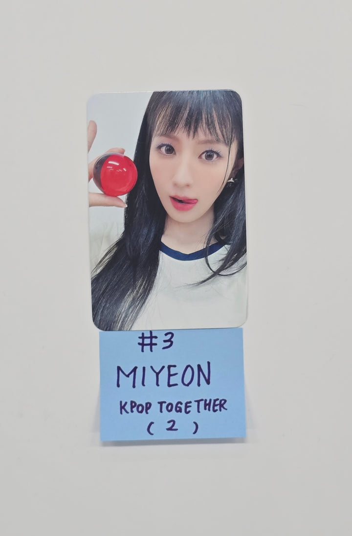 MIYEON (of I-dle) "MY, Lover" - KPOP TOGETHER Pre-Order Benefit Photocard [25.11.07]
