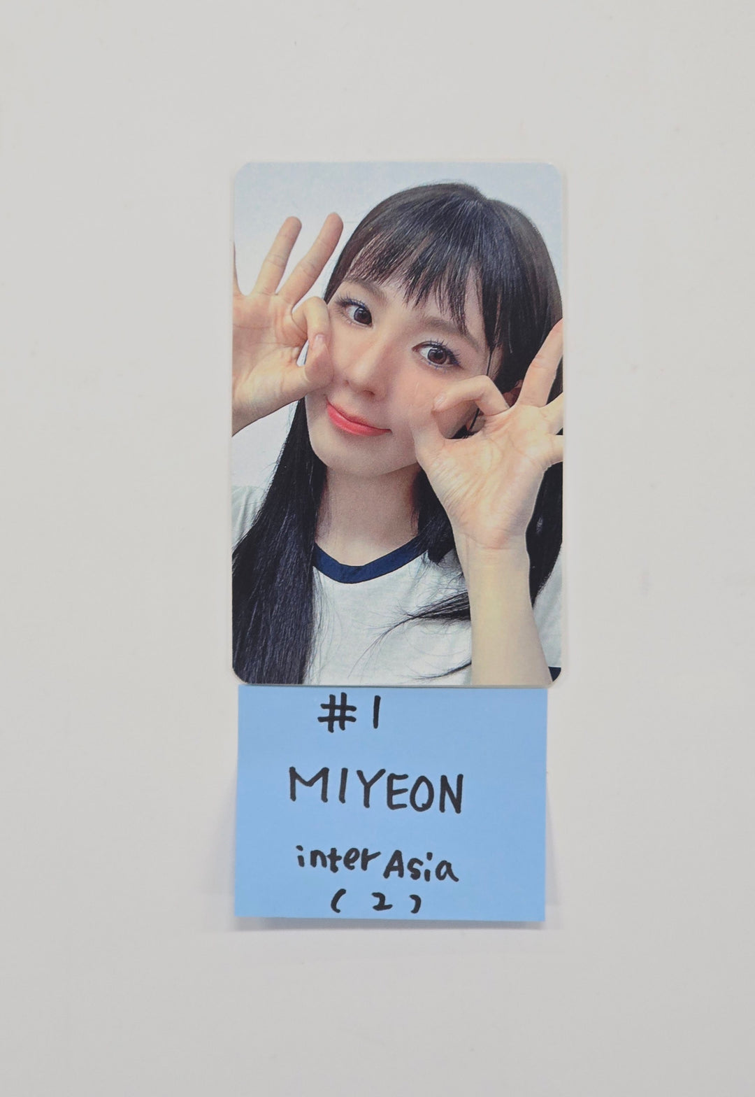 MIYEON (of I-dle) "MY, Lover" - InterAsia Pre-Order Benefit Photocard [25.11.07]