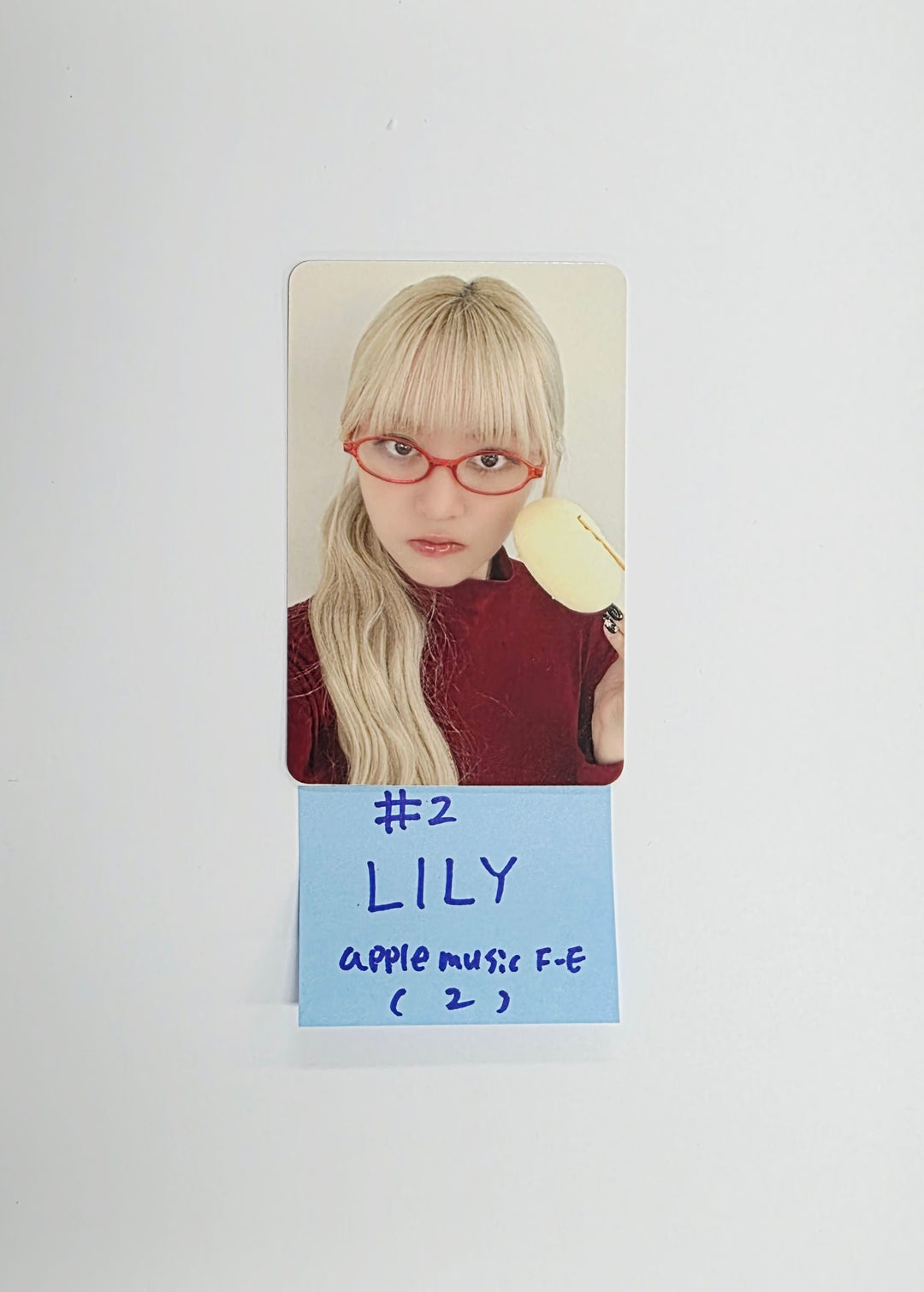 NMIXX "Blue Valentine" - Apple Music Fansign Event Photocard R2 [25.11.07]