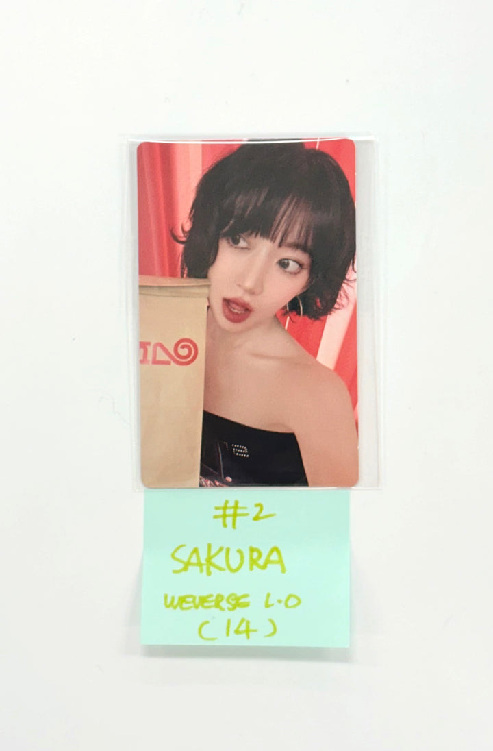 Le Sserafim "SPAGHETTI" - Weverese Shop Lucky Draw Event Photocard R2 [25.11.10]