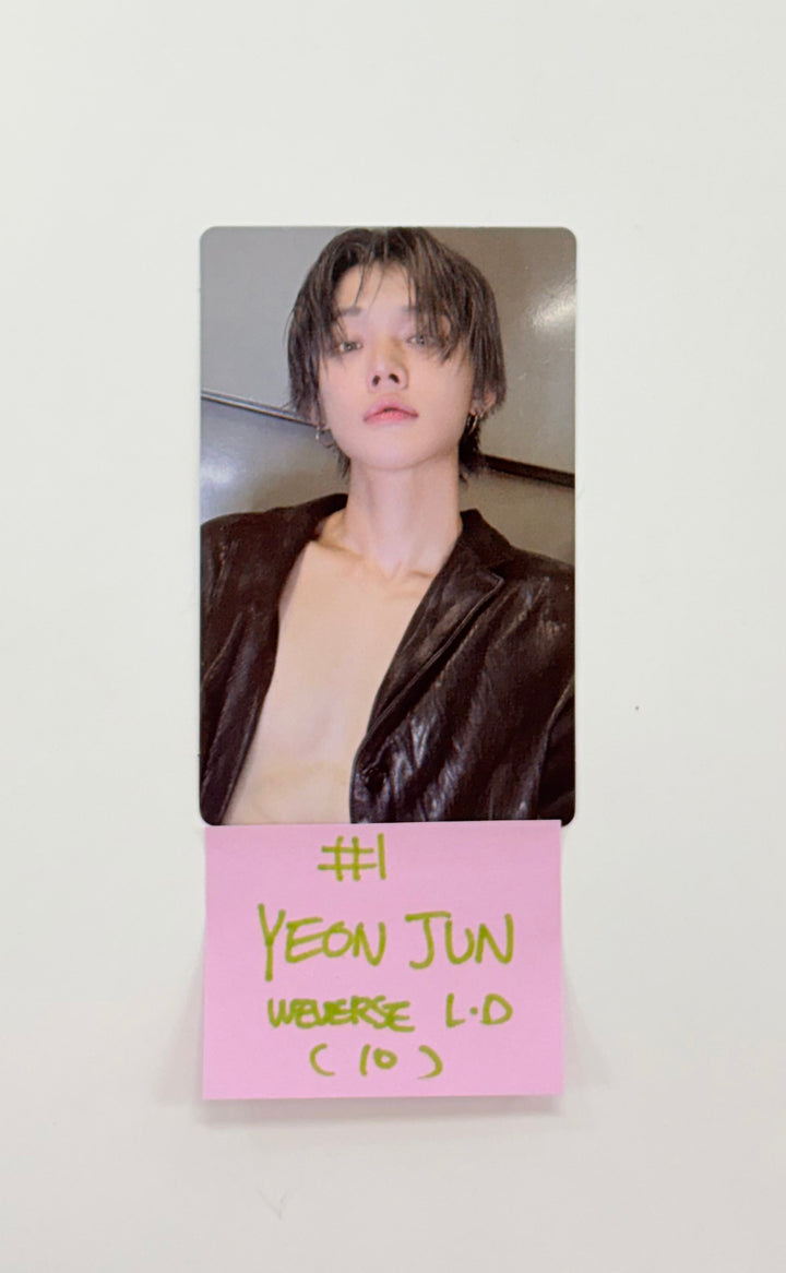 YEONJUN (of TXT) "No Labels : Part 01" - Weverse Shop Lucky Draw Event Photocard [25.11.10]