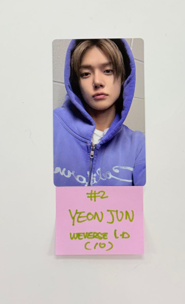 YEONJUN (of TXT) "No Labels : Part 01" - Weverse Shop Lucky Draw Event Photocard [25.11.10]