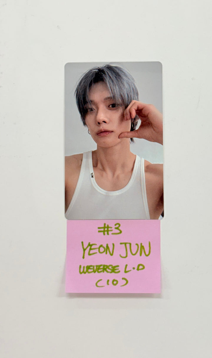 YEONJUN (of TXT) "No Labels : Part 01" - Weverse Shop Lucky Draw Event Photocard [25.11.10]