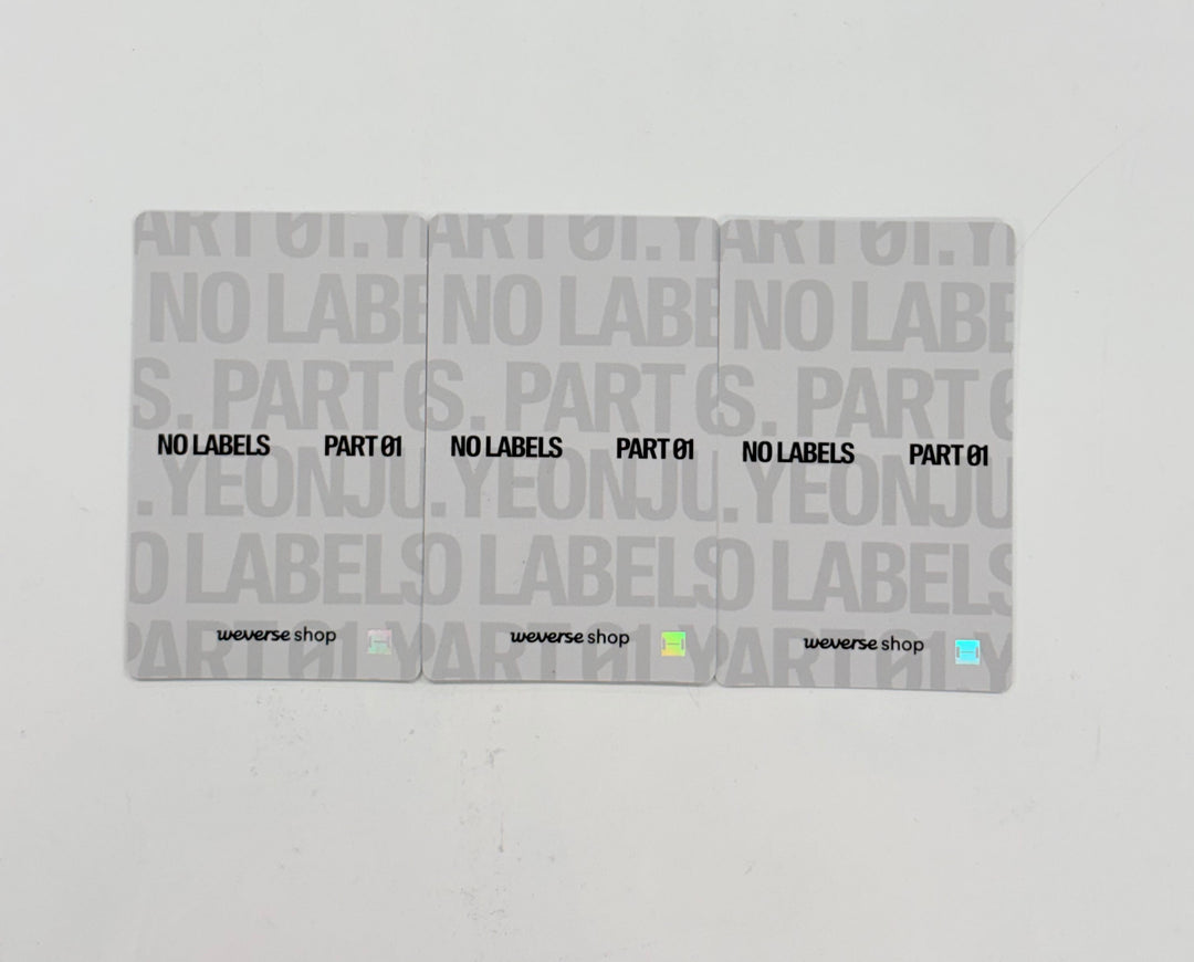 YEONJUN (of TXT) "No Labels : Part 01" - Weverse Shop Lucky Draw Event Photocard [25.11.10]