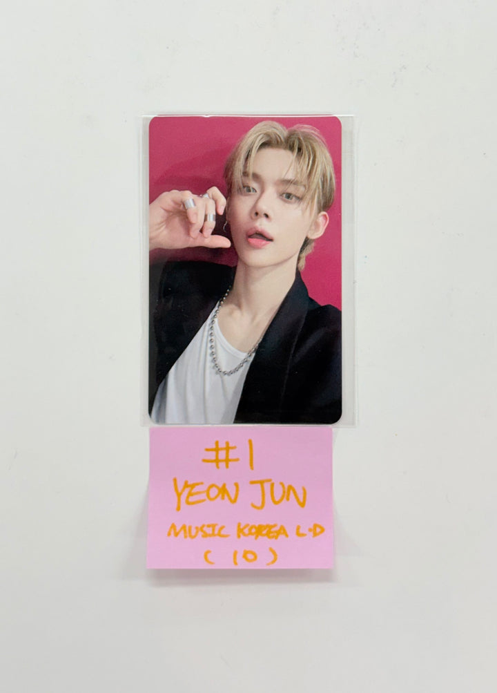 YEONJUN (of TXT) "No Labels : Part 01" - Music Korea Lucky Draw Event Photocard [25.11.10]