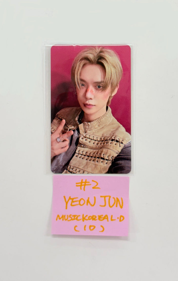 YEONJUN (of TXT) "No Labels : Part 01" - Music Korea Lucky Draw Event Photocard [25.11.10]