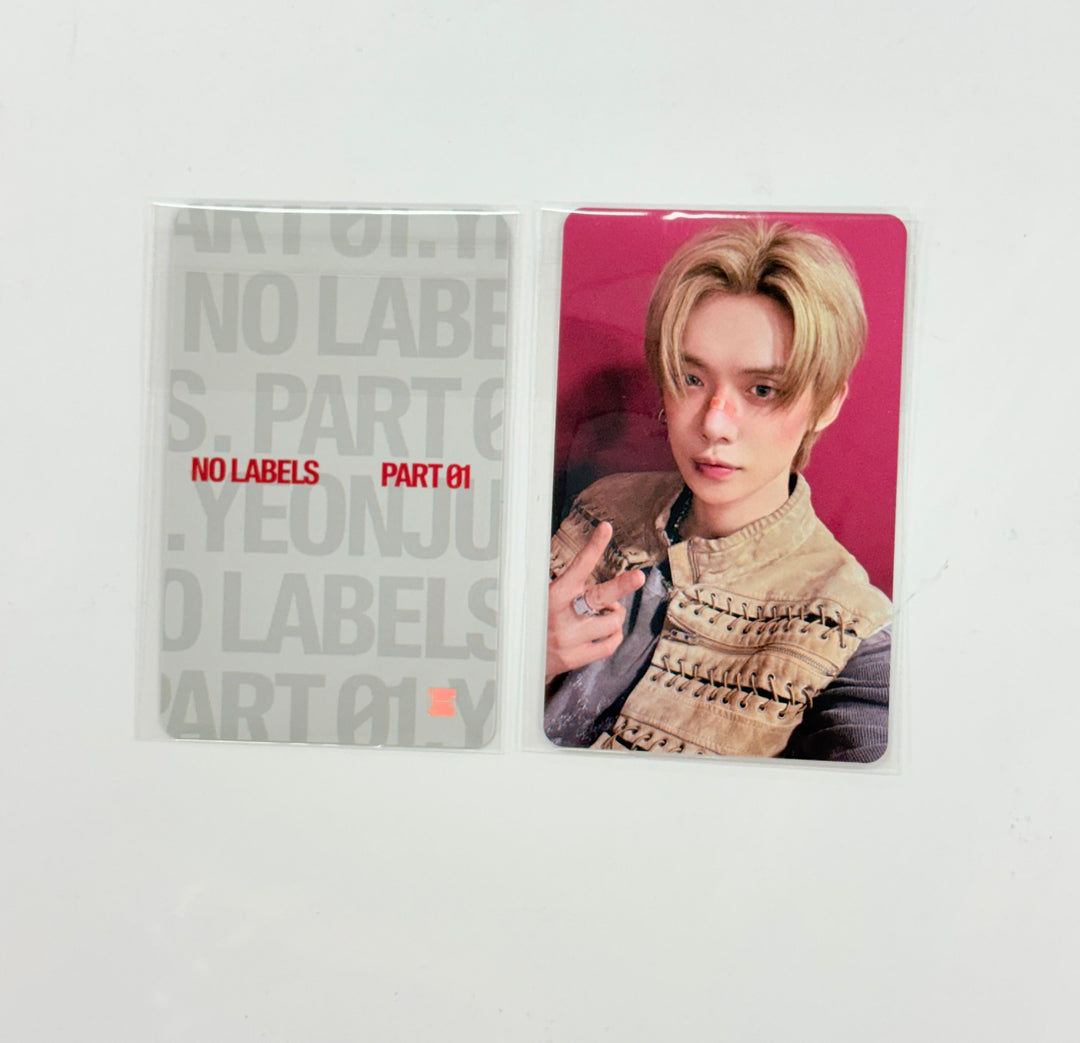 YEONJUN (of TXT) "No Labels : Part 01" - Music Korea Lucky Draw Event Photocard [25.11.10]