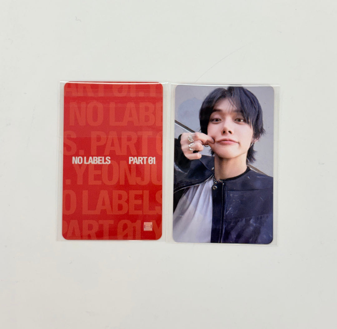 YEONJUN (of TXT) "No Labels : Part 01" - Soundwave Lucky Draw Event Photocard [25.11.10]