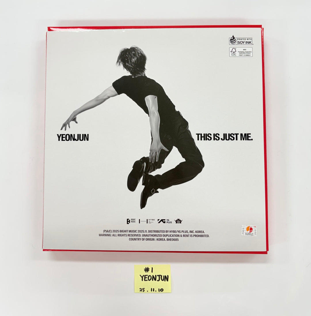 MIYEON (of I-dle) "MY, Lover", AHOF "The Passage", YEONJUN "NO LABELS: PART 01", &TEAM "Back to Life", U-KNOW "I-KNOW" - Hand Autographed(Signed) Promo Album [25.11.10]