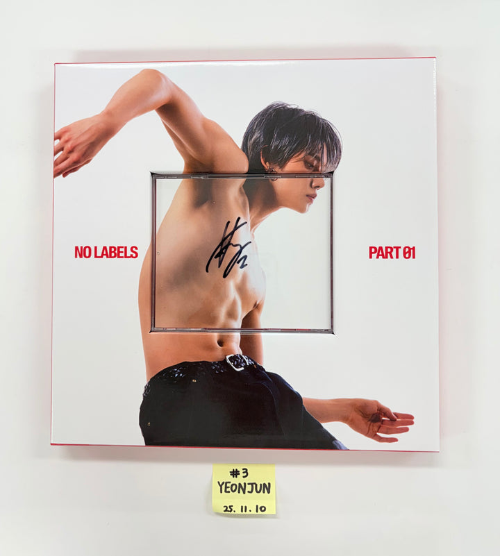 MIYEON (of I-dle) "MY, Lover", AHOF "The Passage", YEONJUN "NO LABELS: PART 01", &TEAM "Back to Life", U-KNOW "I-KNOW" - Hand Autographed(Signed) Promo Album [25.11.10]