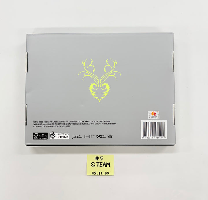 MIYEON (of I-dle) "MY, Lover", AHOF "The Passage", YEONJUN "NO LABELS: PART 01", &TEAM "Back to Life", U-KNOW "I-KNOW" - Hand Autographed(Signed) Promo Album [25.11.10]