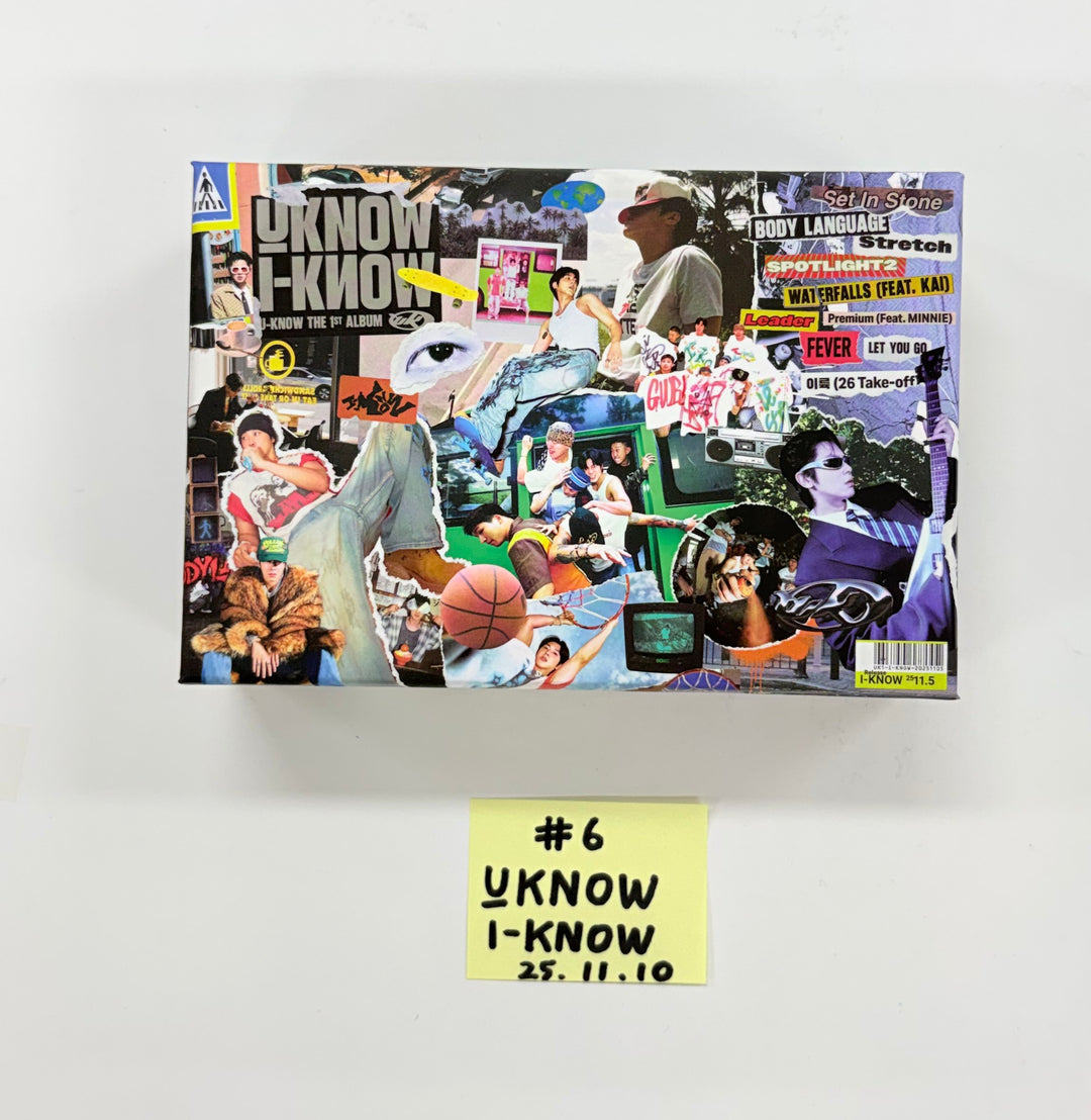 MIYEON (of I-dle) "MY, Lover", AHOF "The Passage", YEONJUN "NO LABELS: PART 01", &TEAM "Back to Life", U-KNOW "I-KNOW" - Hand Autographed(Signed) Promo Album [25.11.10]