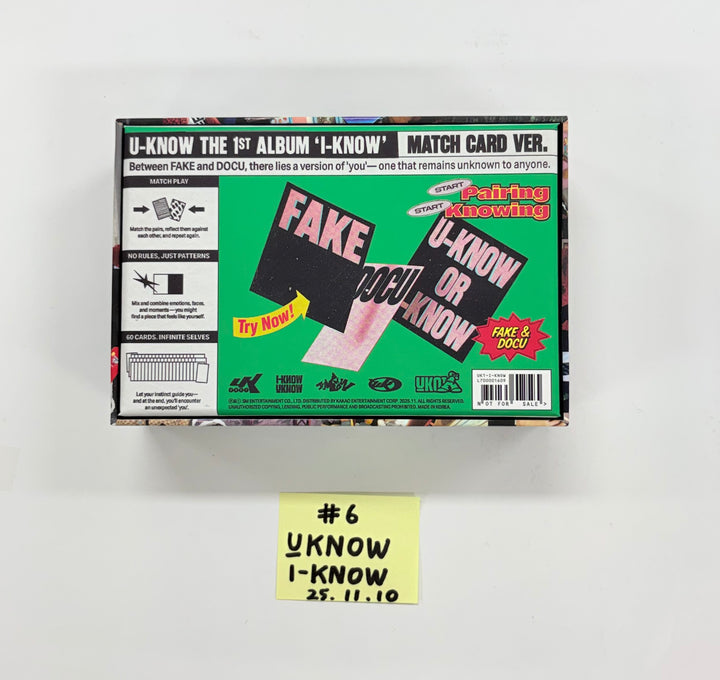 MIYEON (of I-dle) "MY, Lover", AHOF "The Passage", YEONJUN "NO LABELS: PART 01", &TEAM "Back to Life", U-KNOW "I-KNOW" - Hand Autographed(Signed) Promo Album [25.11.10]