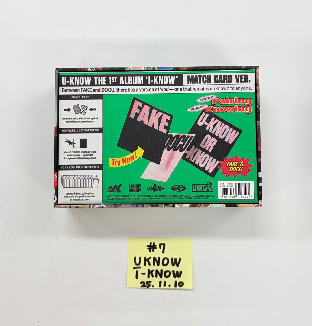 MIYEON (of I-dle) "MY, Lover", AHOF "The Passage", YEONJUN "NO LABELS: PART 01", &TEAM "Back to Life", U-KNOW "I-KNOW" - Hand Autographed(Signed) Promo Album [25.11.10]