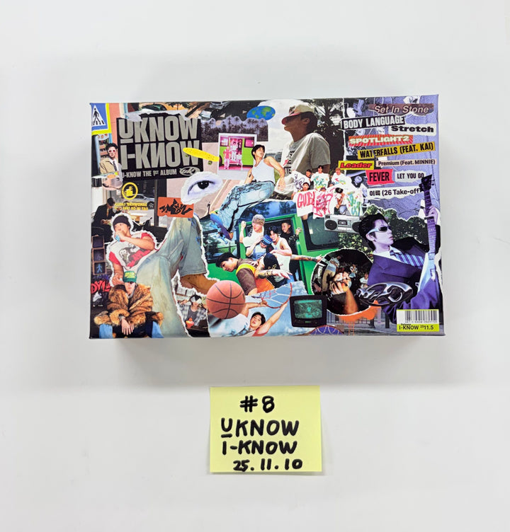 MIYEON (of I-dle) "MY, Lover", AHOF "The Passage", YEONJUN "NO LABELS: PART 01", &TEAM "Back to Life", U-KNOW "I-KNOW" - Hand Autographed(Signed) Promo Album [25.11.10]