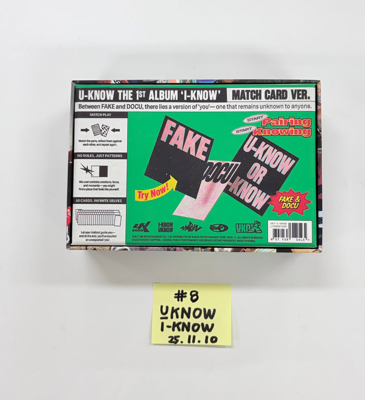 MIYEON (of I-dle) "MY, Lover", AHOF "The Passage", YEONJUN "NO LABELS: PART 01", &TEAM "Back to Life", U-KNOW "I-KNOW" - Hand Autographed(Signed) Promo Album [25.11.10]