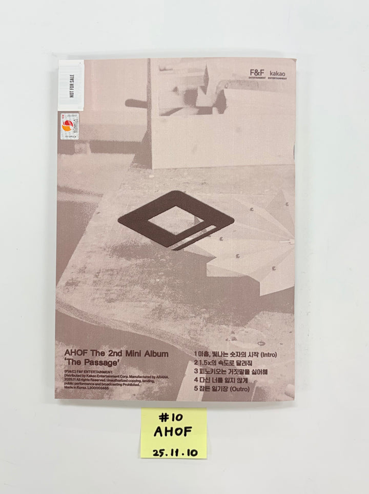 MIYEON (of I-dle) "MY, Lover", AHOF "The Passage", YEONJUN "NO LABELS: PART 01", &TEAM "Back to Life", U-KNOW "I-KNOW" - Hand Autographed(Signed) Promo Album [25.11.10]