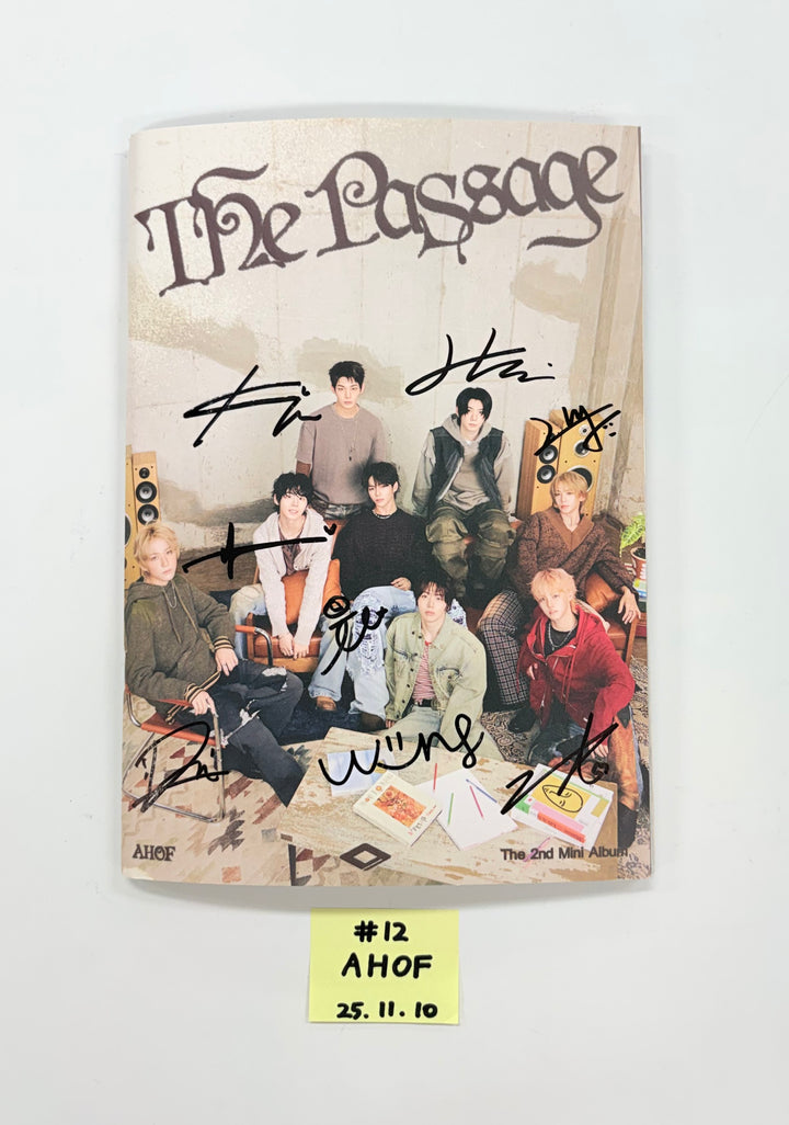 MIYEON (of I-dle) "MY, Lover", AHOF "The Passage", YEONJUN "NO LABELS: PART 01", &TEAM "Back to Life", U-KNOW "I-KNOW" - Hand Autographed(Signed) Promo Album [25.11.10]