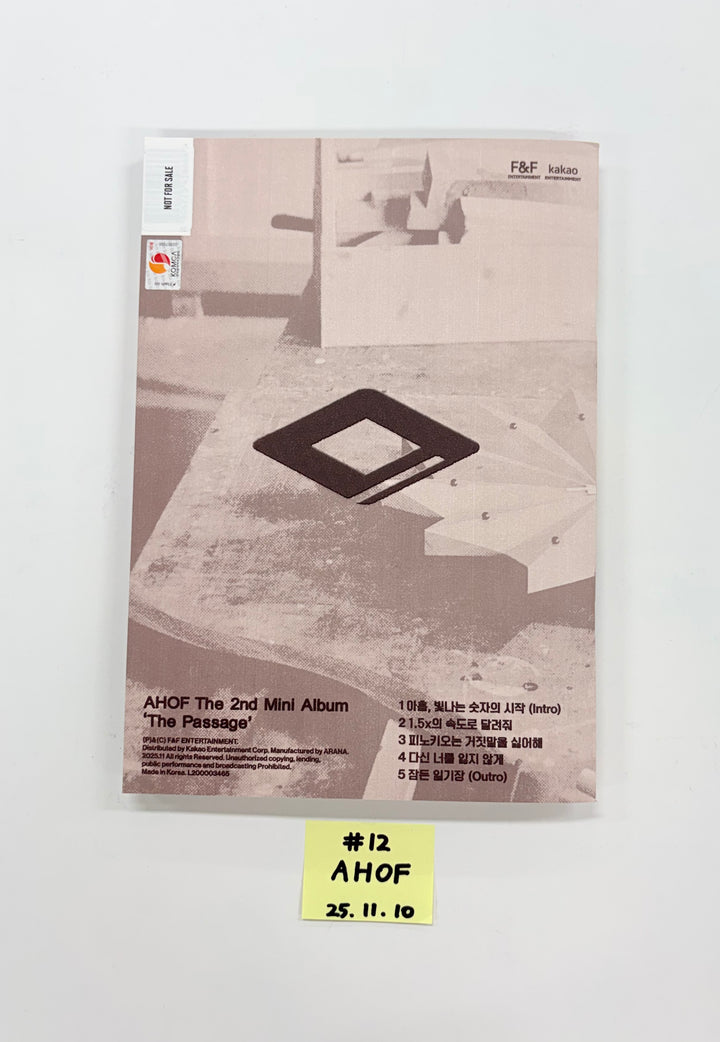 MIYEON (of I-dle) "MY, Lover", AHOF "The Passage", YEONJUN "NO LABELS: PART 01", &TEAM "Back to Life", U-KNOW "I-KNOW" - Hand Autographed(Signed) Promo Album [25.11.10]