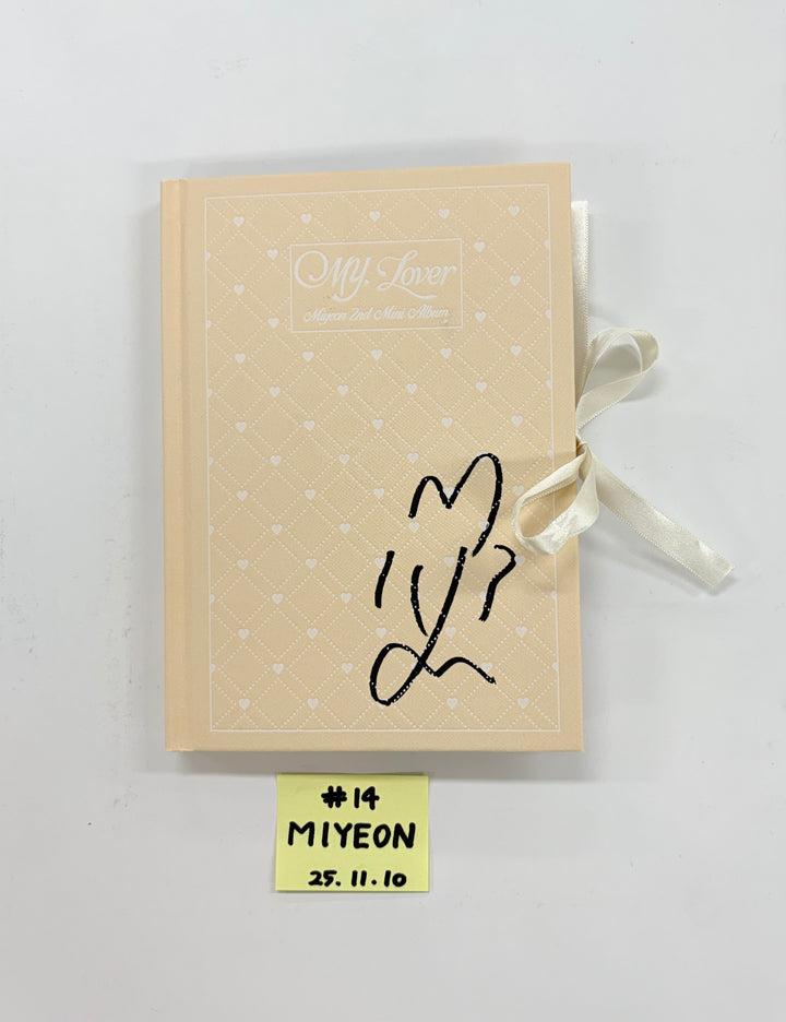 MIYEON (of I-dle) "MY, Lover", AHOF "The Passage", YEONJUN "NO LABELS: PART 01", &TEAM "Back to Life", U-KNOW "I-KNOW" - Hand Autographed(Signed) Promo Album [25.11.10]