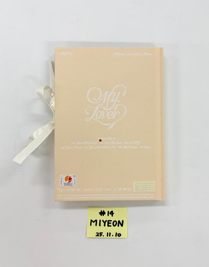 MIYEON (of I-dle) "MY, Lover", AHOF "The Passage", YEONJUN "NO LABELS: PART 01", &TEAM "Back to Life", U-KNOW "I-KNOW" - Hand Autographed(Signed) Promo Album [25.11.10]
