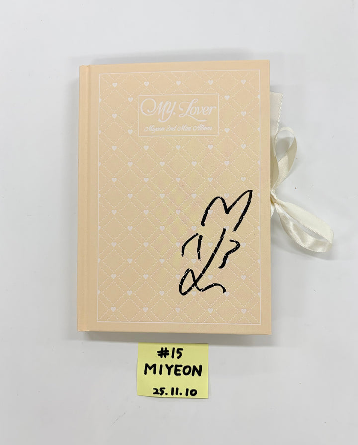MIYEON (of I-dle) "MY, Lover", AHOF "The Passage", YEONJUN "NO LABELS: PART 01", &TEAM "Back to Life", U-KNOW "I-KNOW" - Hand Autographed(Signed) Promo Album [25.11.10]