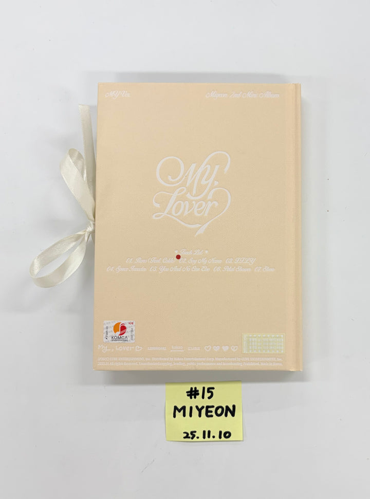 MIYEON (of I-dle) "MY, Lover", AHOF "The Passage", YEONJUN "NO LABELS: PART 01", &TEAM "Back to Life", U-KNOW "I-KNOW" - Hand Autographed(Signed) Promo Album [25.11.10]