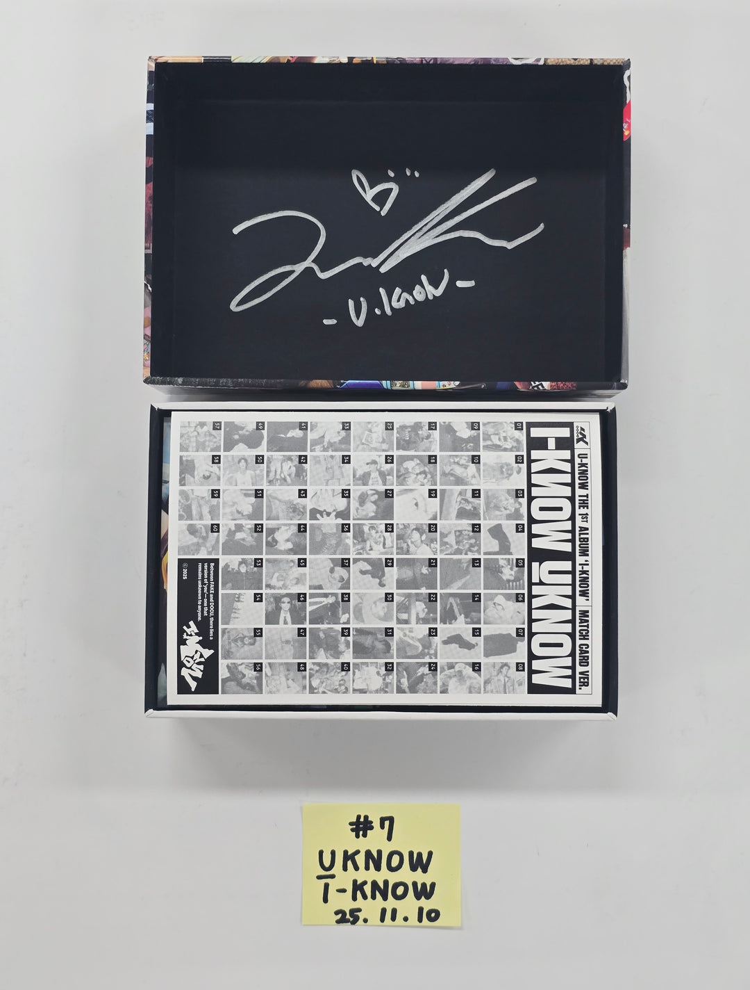 MIYEON (of I-dle) "MY, Lover", AHOF "The Passage", YEONJUN "NO LABELS: PART 01", &TEAM "Back to Life", U-KNOW "I-KNOW" - Hand Autographed(Signed) Promo Album [25.11.10]