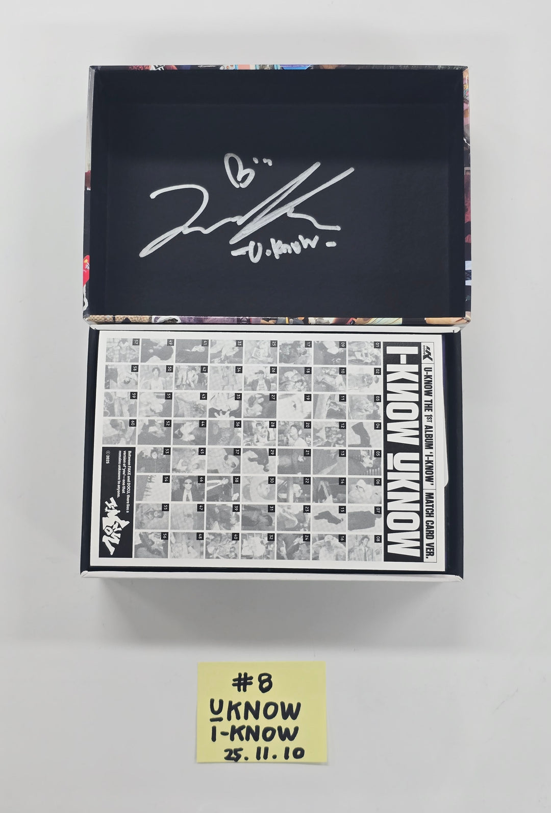 MIYEON (of I-dle) "MY, Lover", AHOF "The Passage", YEONJUN "NO LABELS: PART 01", &TEAM "Back to Life", U-KNOW "I-KNOW" - Hand Autographed(Signed) Promo Album [25.11.10]