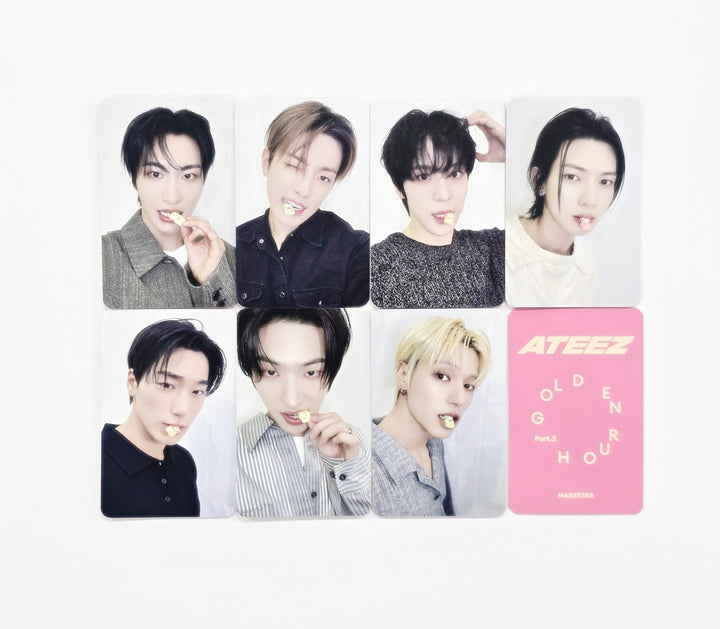Ateez "GOLDEN HOUR : Part.3" - Makestar Fansign Event Photocard [25.11.10]