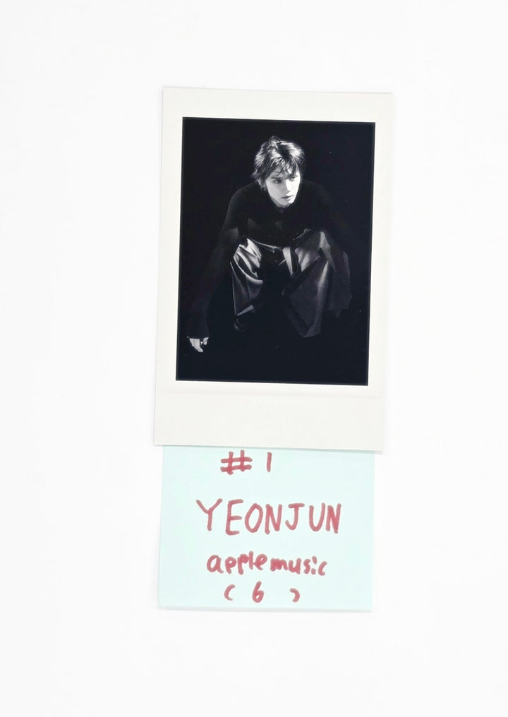 YEONJUN (of TXT) "No Labels : Part 01" - Apple Music Pre-Order Benefit Photocard [25.11.10]