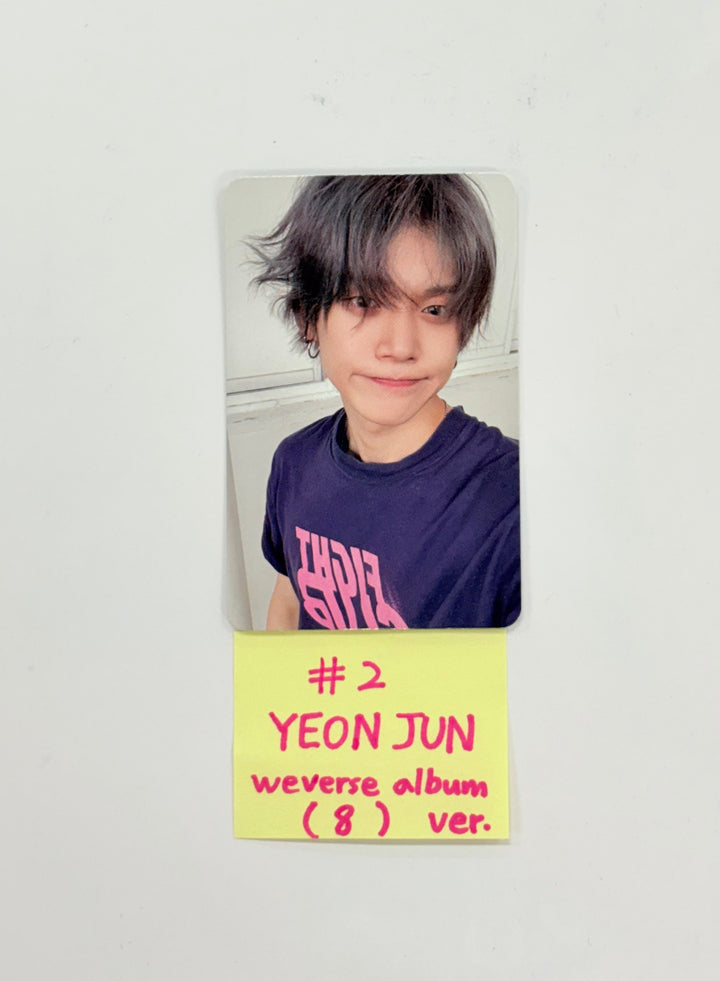YEONJUN (of TXT) "No Labels : Part 01" - Official Photocard (Weverse ver.) [25.11.10]