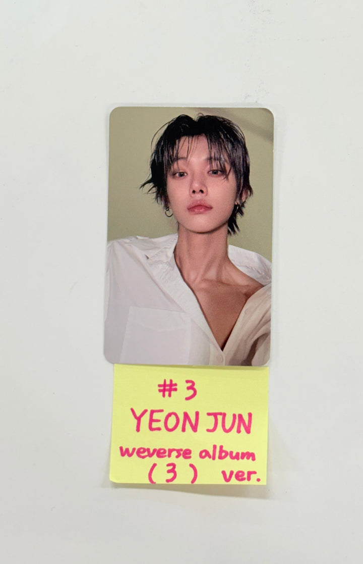 YEONJUN (of TXT) "No Labels : Part 01" - Official Photocard (Weverse ver.) [25.11.10]