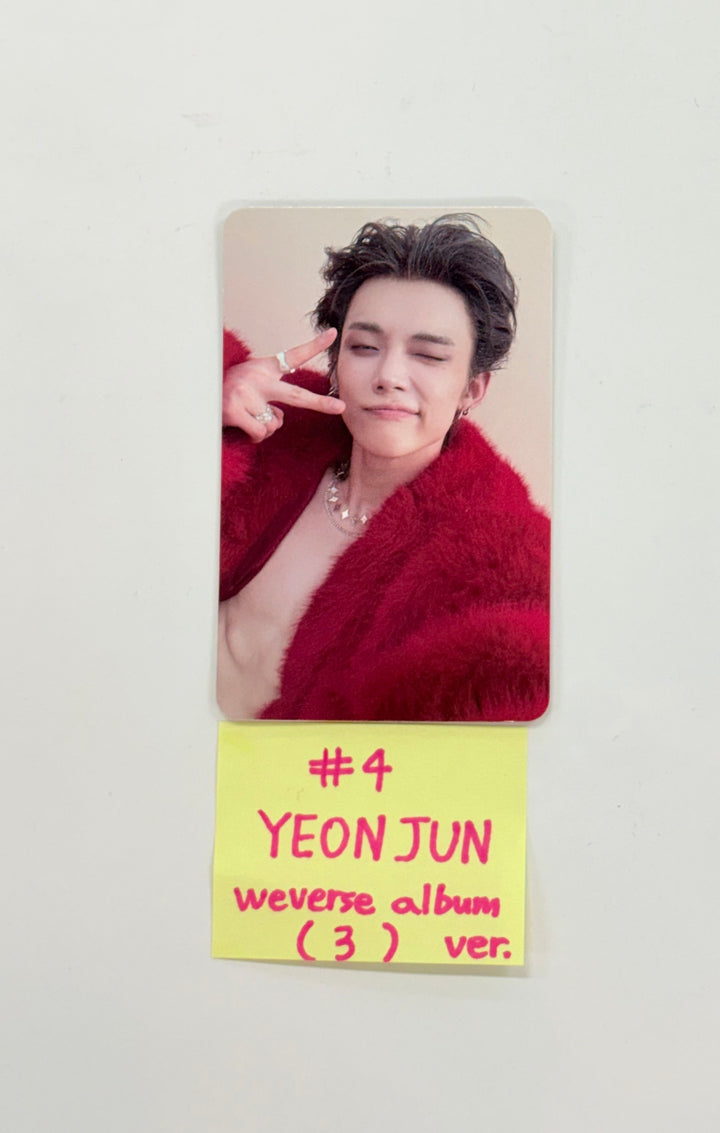 YEONJUN (of TXT) "No Labels : Part 01" - Official Photocard (Weverse ver.) [25.11.10]