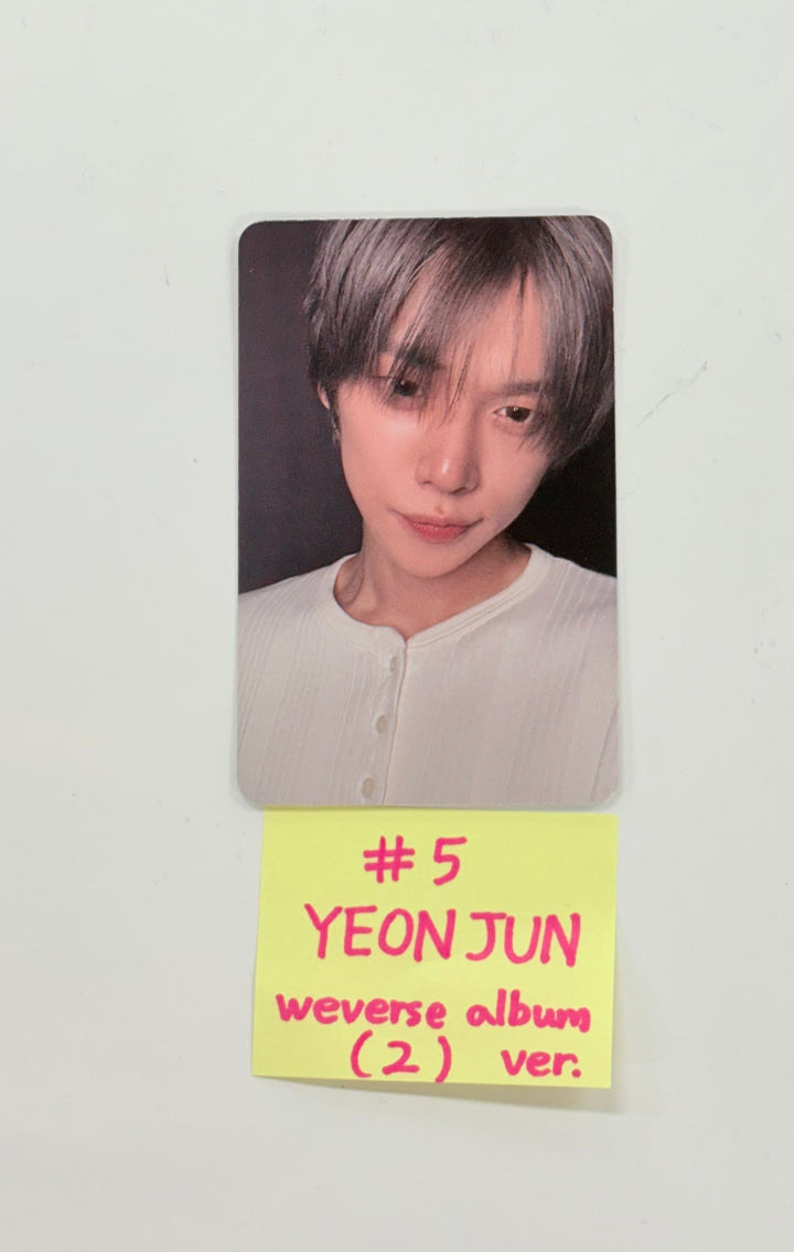 YEONJUN (of TXT) "No Labels : Part 01" - Official Photocard (Weverse ver.) [25.11.10]
