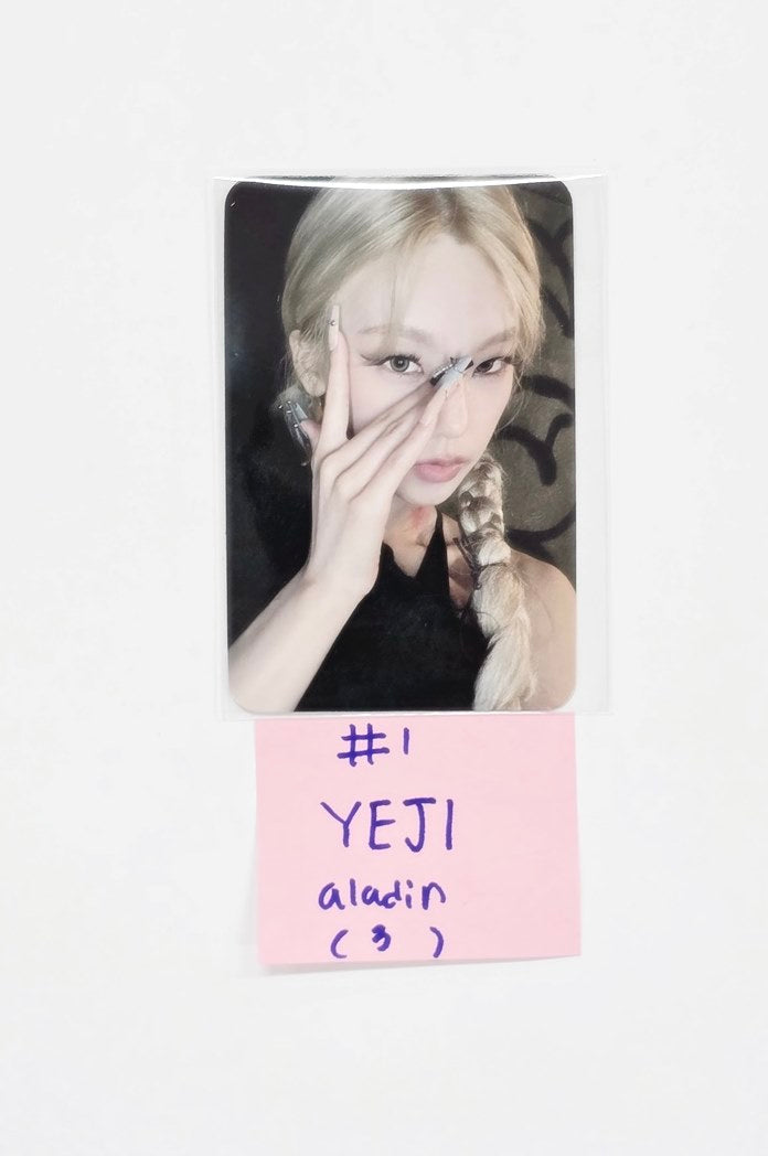 ITZY "TUNNEL VISION" - Aladin Pre-Order Benefit Photocard [25.11.11]