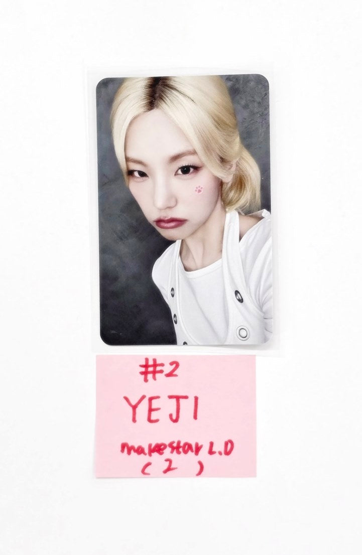 ITZY "TUNNEL VISION" - Makestar Lucky Draw Event Photocard [25.11.11]